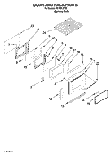 Part Location Diagram of 74010890 Whirlpool HARNESS- S