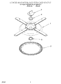 LOWER WASHARM AND STRAINER Diagram and Parts List for KUDS25SHBT0  KitchenAid Dishwasher