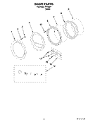Part Location Diagram of 8182517 Whirlpool RETAINER