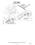 SECTION Diagram and Parts List for EH18EFXPW5  Whirlpool Freezer