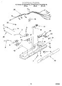 CONTROL Diagram and Parts List for KSRS25FGBL02  KitchenAid Refrigerator