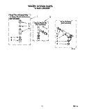 WATER SYSTEM Diagram and Parts List for LSV6233AW0  Whirlpool Washer