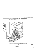 WATER SYSTEM (SUDS ONLY) Diagram and Parts List for LA7685XPW0  Whirlpool Washer