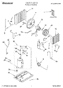 UNIT, LITERATURE Diagram and Parts List for TA05002G0  Whirlpool Air Conditioner