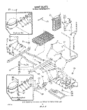 UNIT Diagram and Parts List for KSRS25QWAL13  KitchenAid Refrigerator