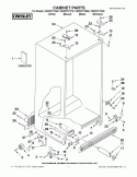 Part Location Diagram of W10250285 Whirlpool SERVICE & WIRING SHEET