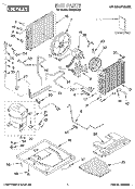 UNIT, LITERATURE Diagram and Parts List for CA25WC52  Whirlpool Air Conditioner