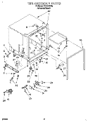 Part Location Diagram of 3373359 Whirlpool THERMOSTAT