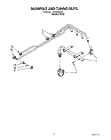MANIFOLD AND TUBING Diagram and Parts List for SC8900EXQ1  Whirlpool Cooktop