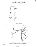 WIRING HARNESS Diagram and Parts List for LA5460XPW0  Whirlpool Washer
