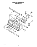 Part Location Diagram of 3177651 Whirlpool Support, Frame