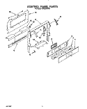 Part Location Diagram of 4371842 Whirlpool PANL-CNTRL
