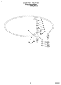 HEATER Diagram and Parts List for KUDD23HY2  KitchenAid Dishwasher
