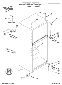 Part Location Diagram of LIT2210108 Whirlpool Literature Parts Service & Wiring Sheet (Use & Care Guide)