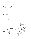 WIRING HARNESS Diagram and Parts List for WU3006V3  Roper Dishwasher
