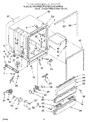 Part Location Diagram of 3380884 Whirlpool SEAL, SIDE (2)