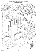 Part Location Diagram of 1162821 Whirlpool ESCUTCHEON