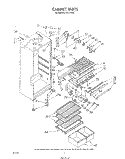 Part Location Diagram of 4339447 Whirlpool Washer, Upper Hinge
