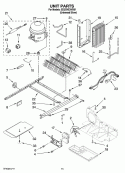 UNIT PARTS Diagram and Parts List for ED2GVEXVD01  Whirlpool Refrigerator