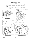 ACCESSORY KIT Diagram and Parts List for RE81  Whirlpool Air Conditioner