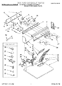 SECTION Diagram and Parts List for KEYS700EQ0  KitchenAid Dryer