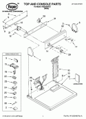 Part Location Diagram of W10151576 Whirlpool Use & Care Guide