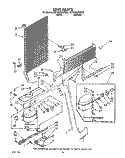 UNIT Diagram and Parts List for 6ET18GKXWN02  Whirlpool Refrigerator
