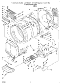 Part Location Diagram of 3389515 Whirlpool Lint Screen Cover