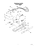 CONTROL Diagram and Parts List for 3XKGN705000  Whirlpool Refrigerator