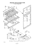 BREAKER AND PARTITION Diagram and Parts List for ET22MKXPWR0  Whirlpool Refrigerator