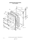 REFRIGERATOR DOOR , NOT ILLUSTRATED Diagram and Parts List for TT18CKXWN01  Whirlpool Refrigerator