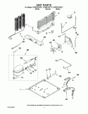 UNIT PARTS Diagram and Parts List for ET8WTKXKT11  Whirlpool Refrigerator