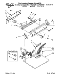 Part Location Diagram of 3397196 Whirlpool PANEL-CNTL