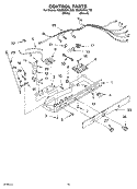 CONTROL Diagram and Parts List for GD2NHGXLQ00  Whirlpool Refrigerator