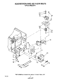 SECTION Diagram and Parts List for MW8550XS5  Whirlpool Microwave