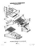 REFRIGERATOR INTERIOR, LIT/OPTIONAL Diagram and Parts List for ED25SMXLWR0  Whirlpool Refrigerator