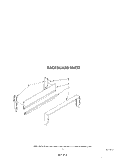 BACKGUARD Diagram and Parts List for SF3040SRW5  Whirlpool Range