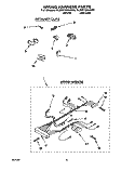 WIRING HARNESS Diagram and Parts List for 4LBR7255AN0  Whirlpool Washer