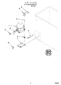 SECTION Diagram and Parts List for EH220FXEN00  Whirlpool Freezer