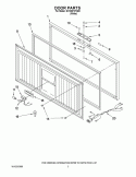 Part Location Diagram of 3-75560-003 Whirlpool LIGHT-IND