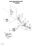 PUMP AND MOTOR PARTS, OPTIONAL PARTS (NOT INCLUDED) Diagram and Parts List for GHW9300PW4  Whirlpool Washer