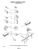 WIRING HARNESS Diagram and Parts List for DU8903XL0  Whirlpool Dishwasher