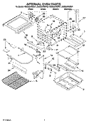 Part Location Diagram of W10153093 Whirlpool Element Heat Shield - Right Side