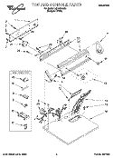 Part Location Diagram of 3399654 Whirlpool HARNESS, WIRING