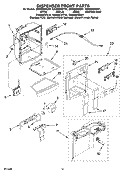Part Location Diagram of 2322626T Whirlpool SLIDE