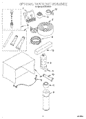 OPTIONAL Diagram and Parts List for ACM254XF0  Whirlpool Air Conditioner