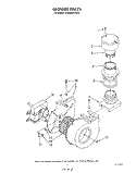 BLOWER Diagram and Parts List for 4KUDI220WW0  KitchenAid Dishwasher