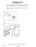 Part Location Diagram of 1155124 Whirlpool Instructions, Installation (Economy Mounting Kit
