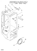 REFRIGERATOR LINER Diagram and Parts List for GD22DFXFB00  Whirlpool Refrigerator