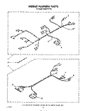 WIRING HARNESS , LITERATURE AND OPTIONAL Diagram and Parts List for SM988PEPW2  Whirlpool Range